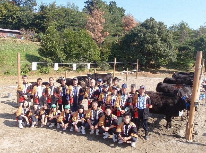 多気町肉牛共進会の生産者の皆さん