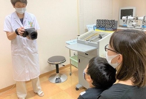 GCF「3歳児健康診査に検査機器を導入し、弱視等の早期発見につなげたい！」